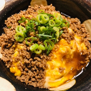 鶏そぼろあんかけ丼